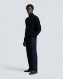 Zip-Up Cardigan Midnight Bleu