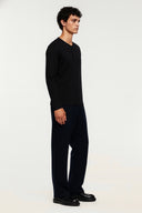 Placket Longsleeve Black