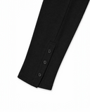 Placket Longsleeve Black