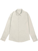 Long Sleeve Off White Overshirt