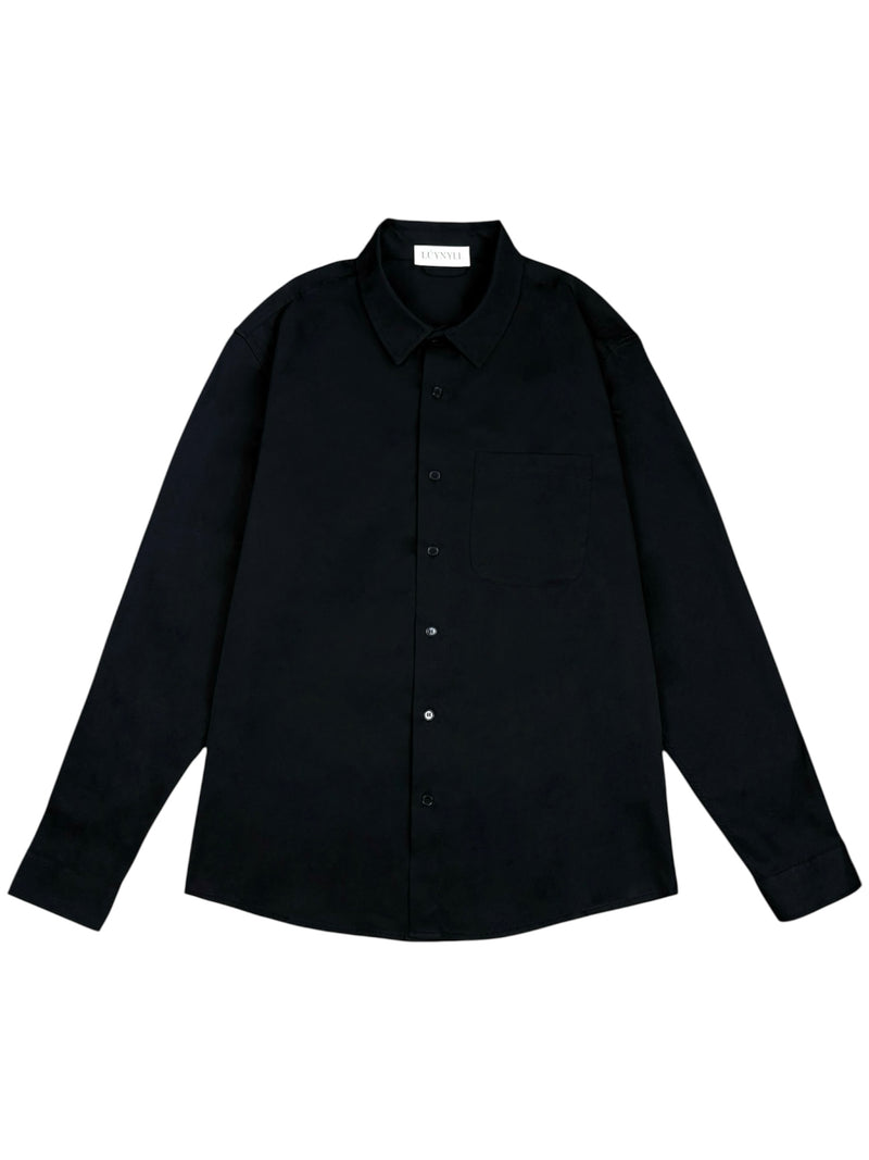 long Sleeve Coal Overshirt