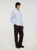 Structured Powder Bleu Overshirt