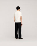 Short Sleeve Henley White