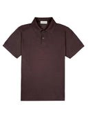 piqué Coffee Polo Shirt