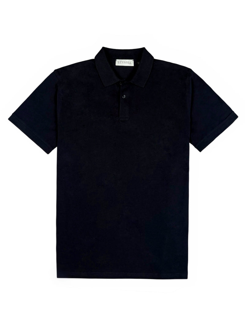 Piqué Coal Polo Shirt